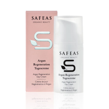 Argan Regeneration Tagescreme mit Bio-Arganöl für regenerierte, strahlende und geschützte Haut