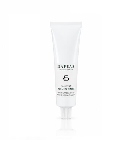 Sanfte Kastanien Peeling Maske – verfeinert das Hautbild und sorgt für glatte, strahlende Haut.
