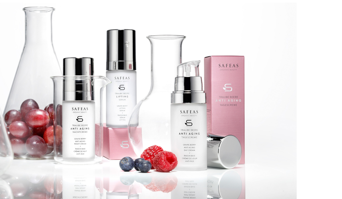 Anti-Aging Pflege mit antioxidativen Trauben- und Beerenextrakten