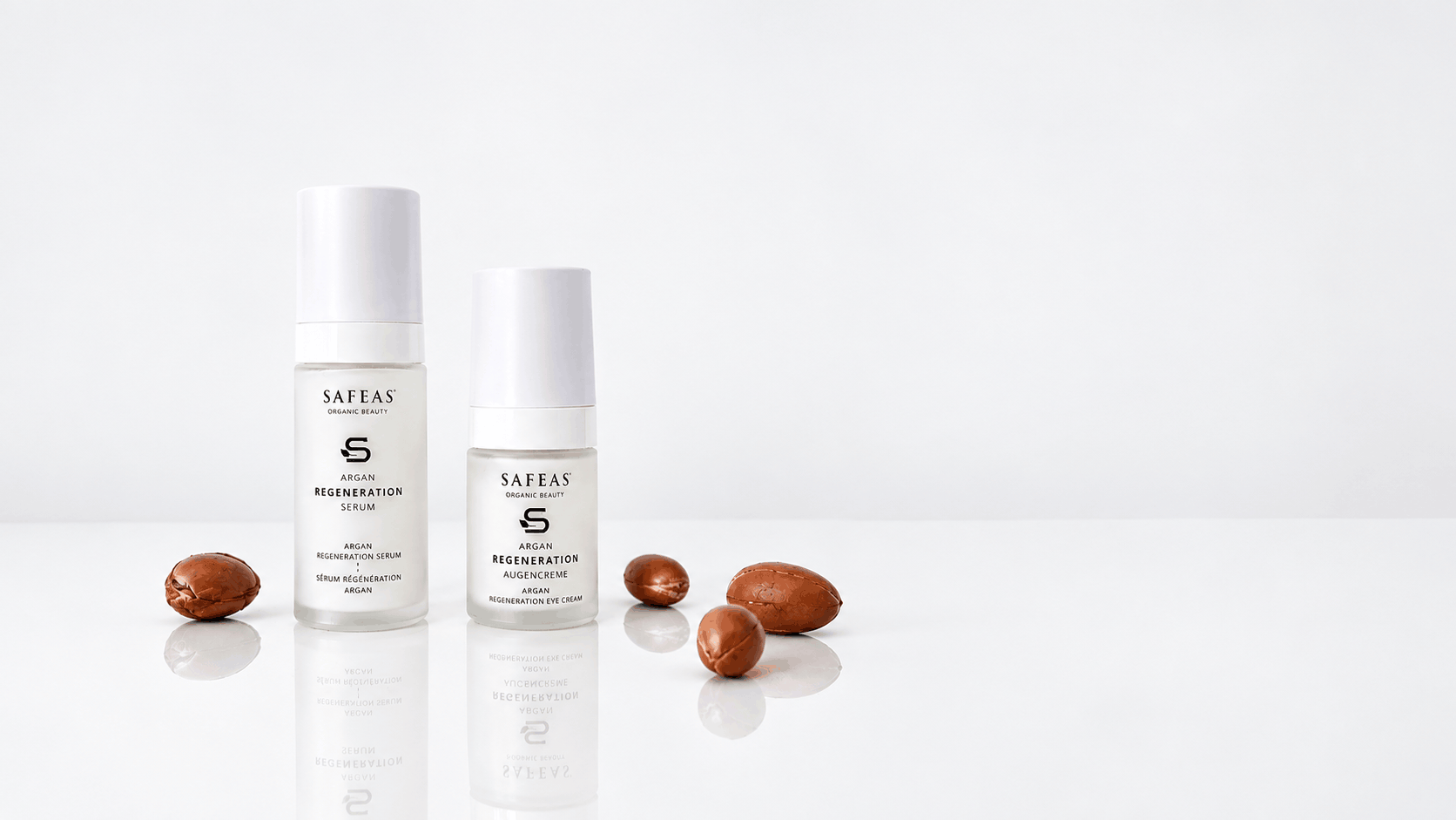 Argan Regeneration Serum und Augencreme